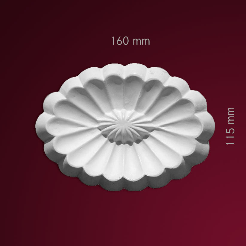 Gips Verzierung Dekoelement Trentaquattro