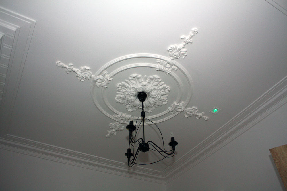 Gips Rosette Nome aus Stuck