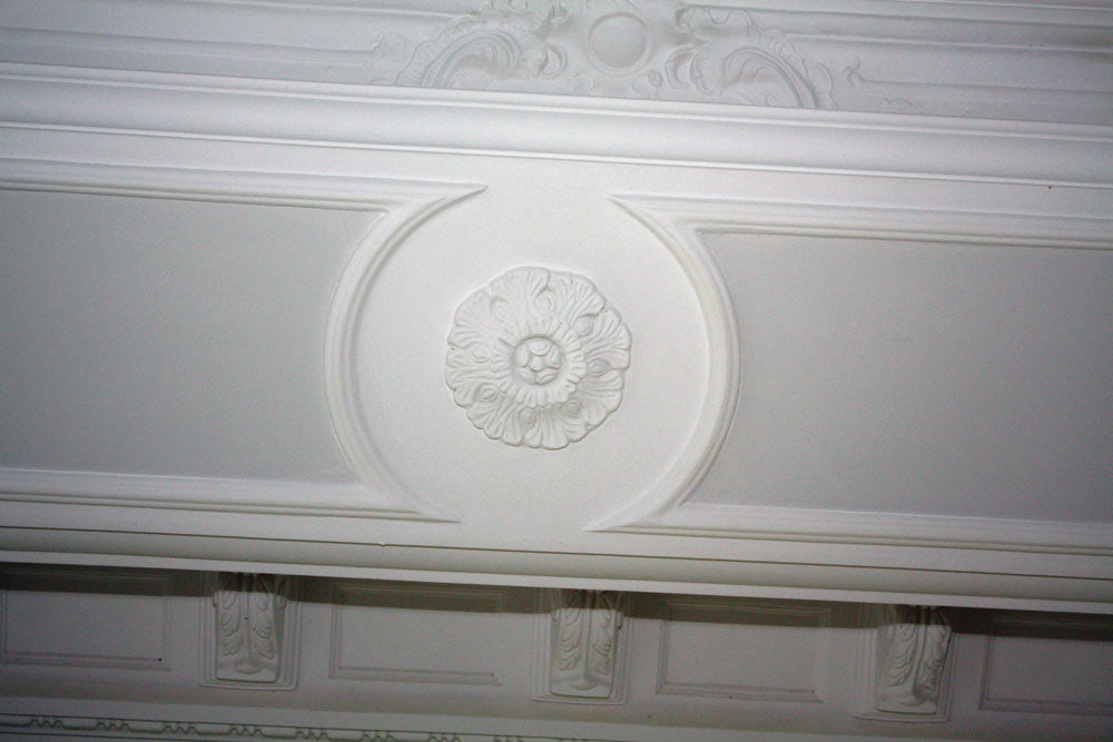 Gips Verzierung Dekoelement Due