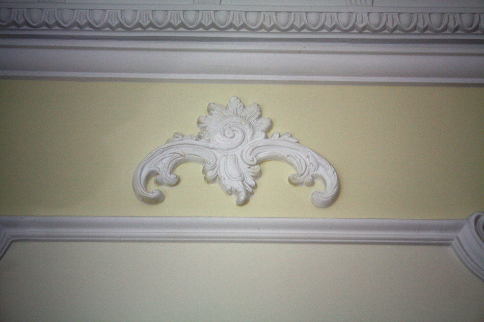 Gips Verzierung Dekoelement Venti
