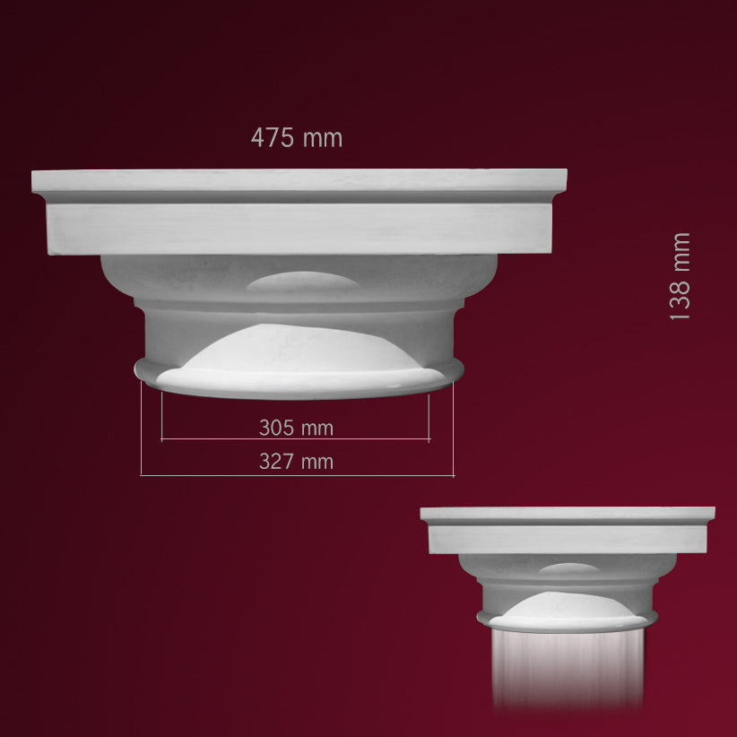 Säulenkapitell Diciannove ½