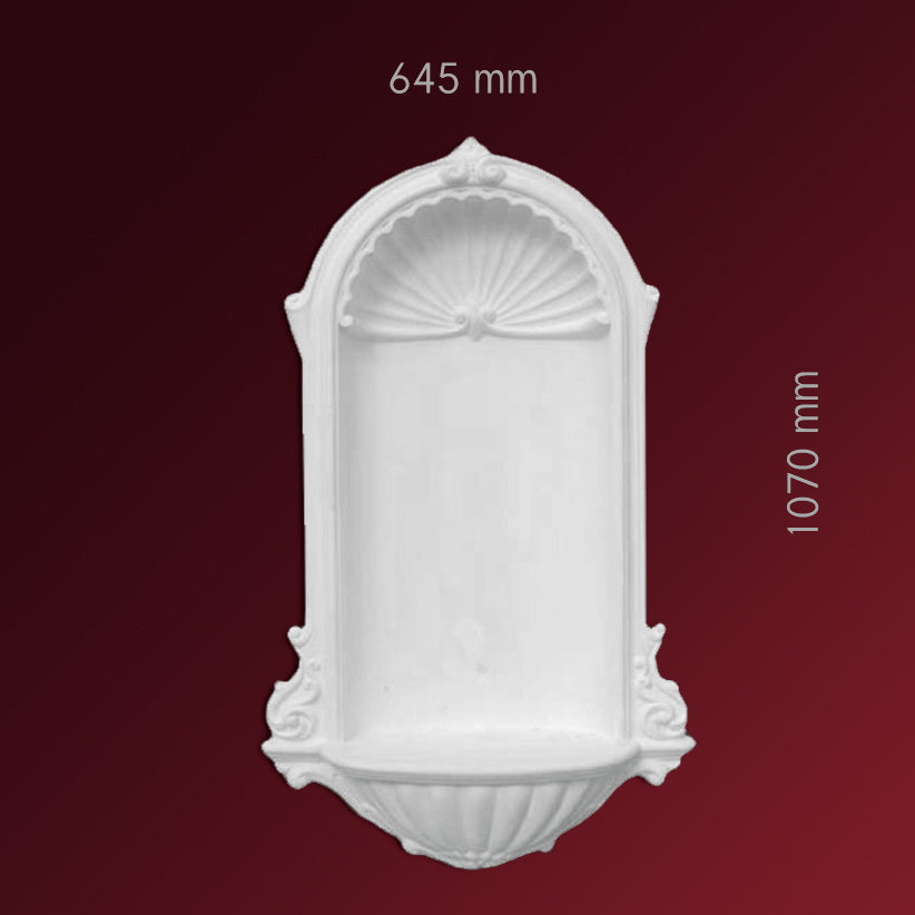 Niche Nove aus Stuck Gips