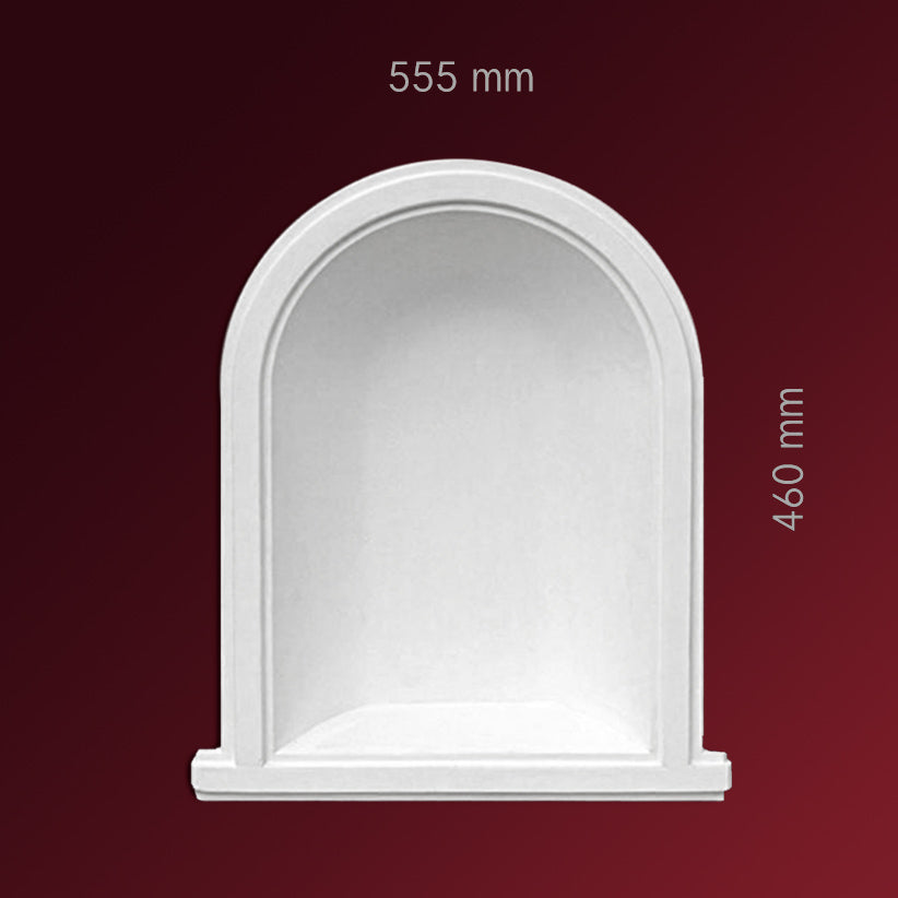 Niche Undici aus Stuck Gips