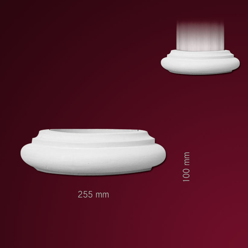 Säulensockel Quattro ½