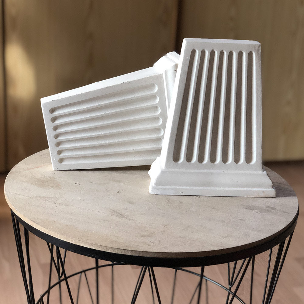 Wand Konsolenelement Agrigent aus Gips