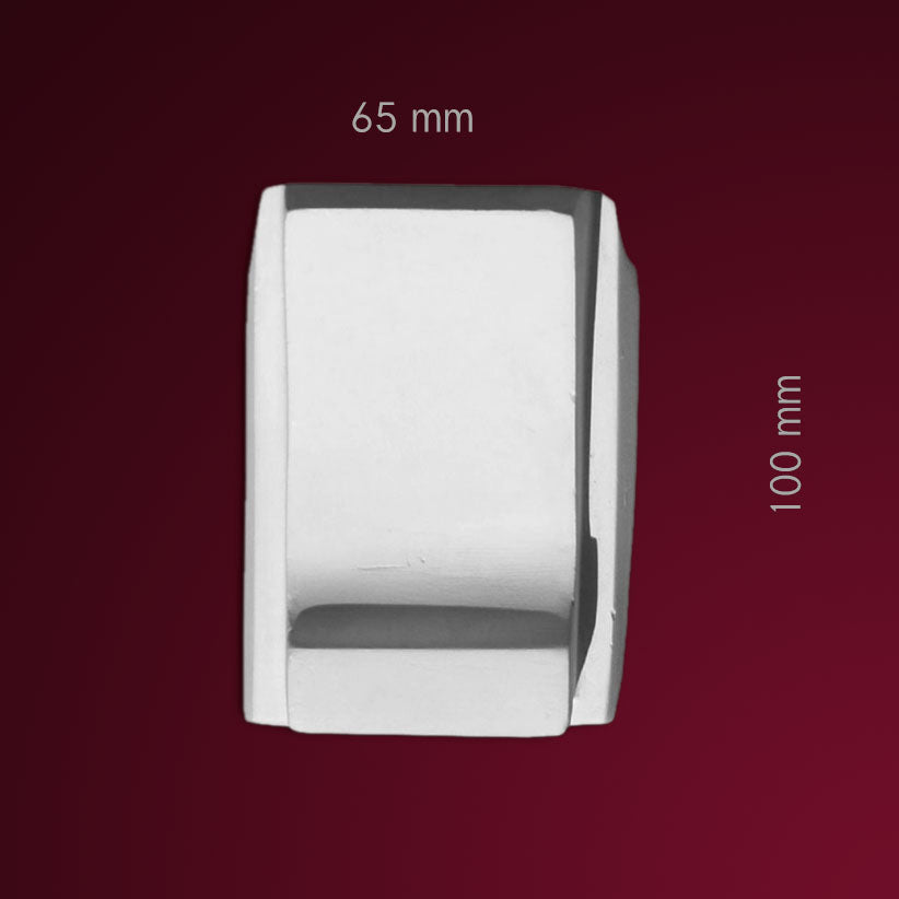 Wand Konsolenelement Civitavecchia aus Gips