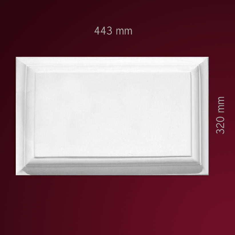 Wand Konsolenelement Viterbo aus Gips