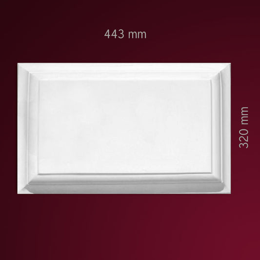 Wand Konsolenelement Viterbo aus Gips