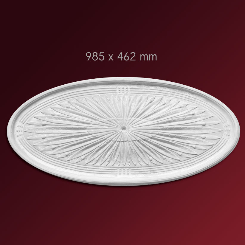 Gips Rosette Jugendstil Momento aus Stuck
