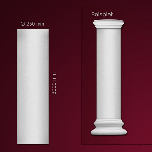 Halbsäule "Notte" ½