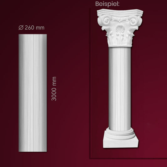 Halbsäule "Grazie" ½