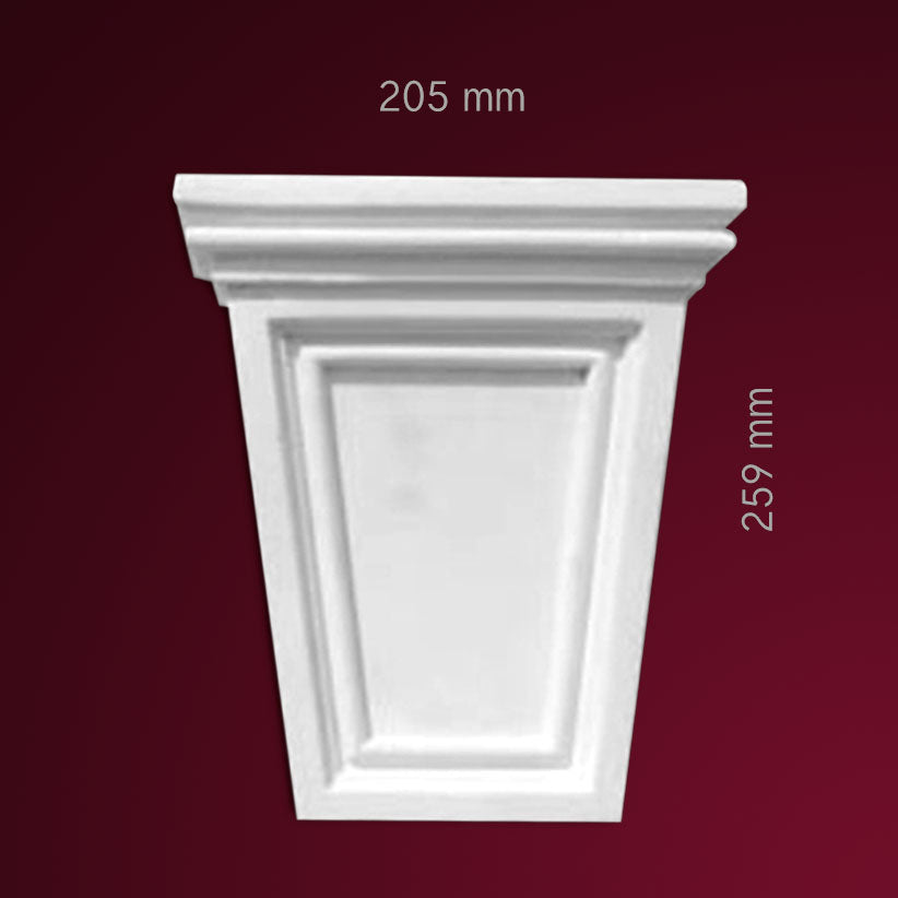 Wand Konsolenelement Avellino aus Gips