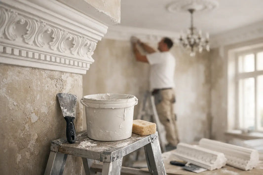 Stuckleisten für Altbau sanieren richtig