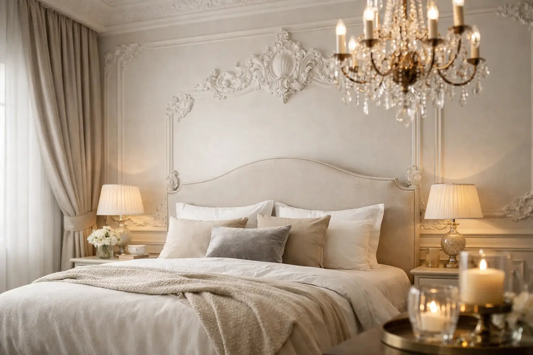 Gipsstuck Schlafzimmer Inspiration mit Stil