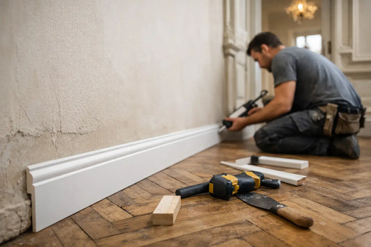 Wandleisten im Altbau richtig anbringen