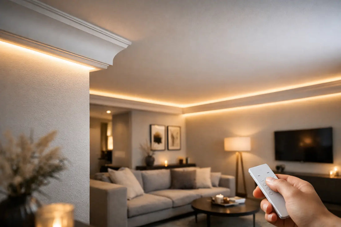 Stuckleisten LED Beleuchtung stilvoll planen
