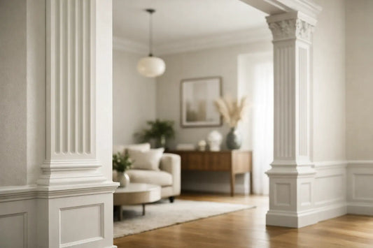 Pilaster im Innenraum gestalten mit Stil