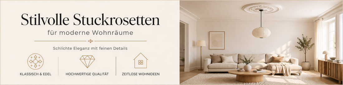 Stuck im modernen Wohnstil – geht das zusammen?
