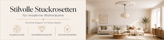 Stuck im modernen Wohnstil – geht das zusammen?