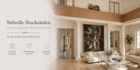 Säulensockel und Säulenkapitell richtig kombinieren