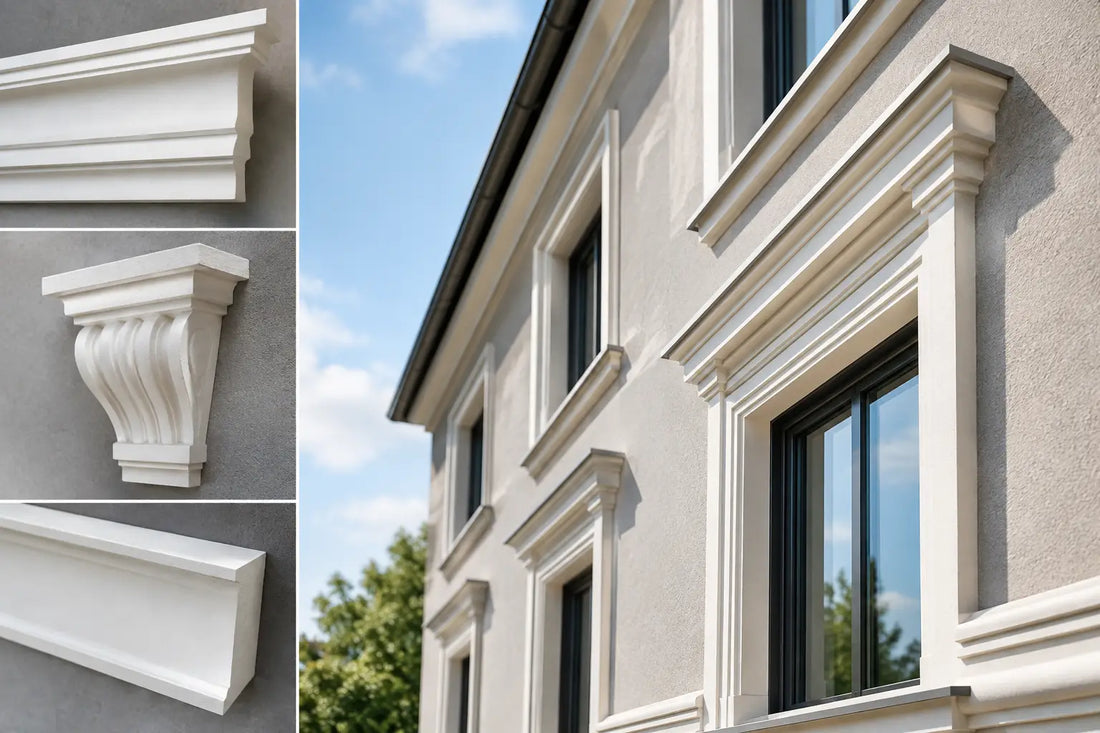 Top-Stuckelemente für Fassaden im Überblick
