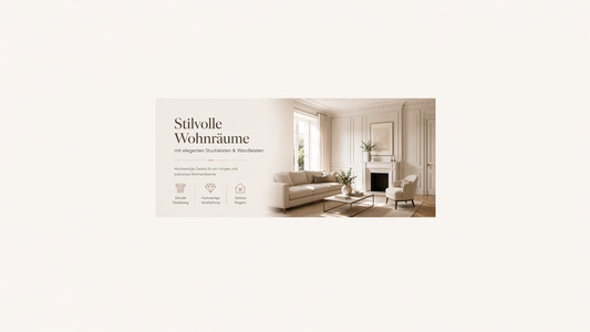 Wohnzimmer mit Gipsstuck gestalten – Ideen und Inspiration