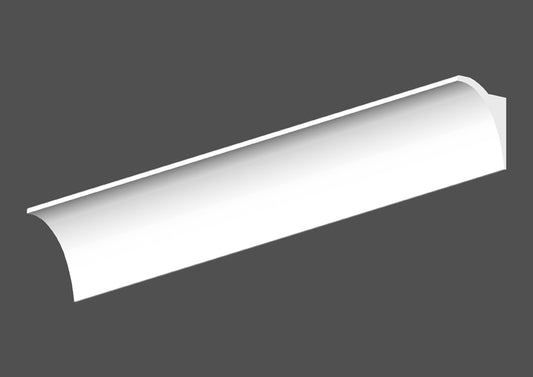 Gips Stuckgesims mit LED-Kanal "Rostock" 1 m