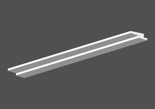 Gips Stuckgesims mit LED-Kanal "Luebeck"