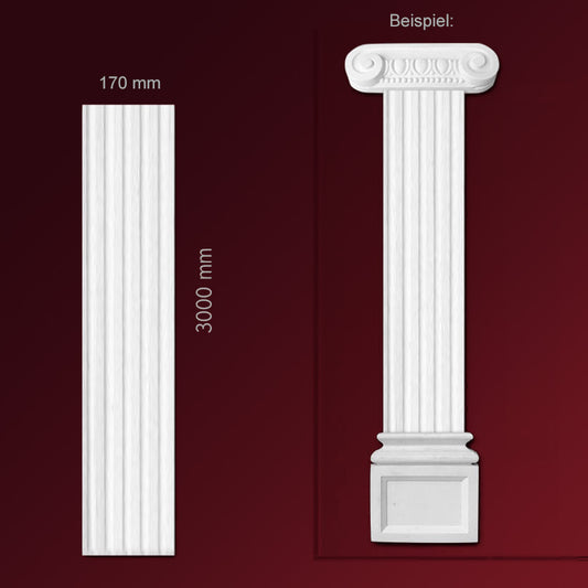 Pilaster-Mittelstück "Cinque"