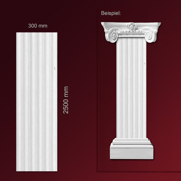 Pilaster-Mittelstück 