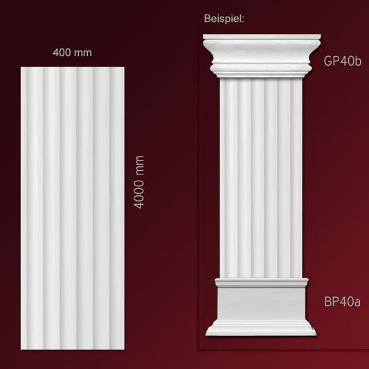 Pilaster-Mittelstück "Dodici"