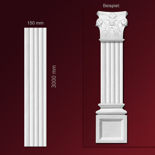 Pilaster-Mittelstück "Quattro"
