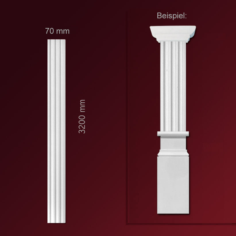 Pilaster-Mittelstück "Uno"
