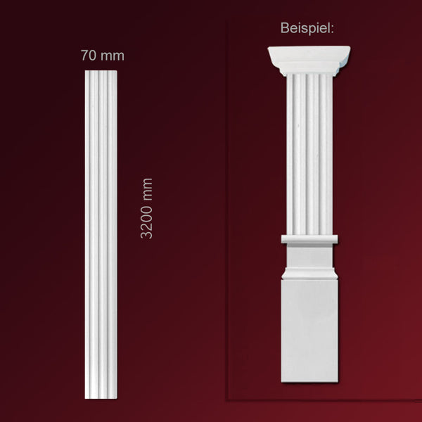 Pilaster-Mittelstück 
