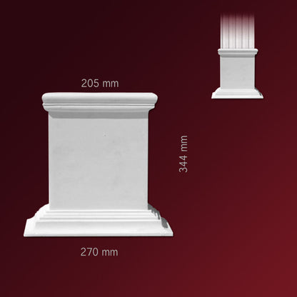 Pilaster-Sockel Venti