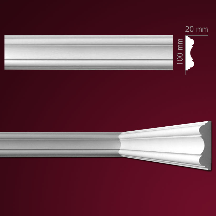 Flachleiste "Legnano" 1 m