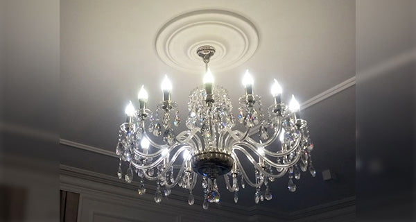 Rosette für die Decke